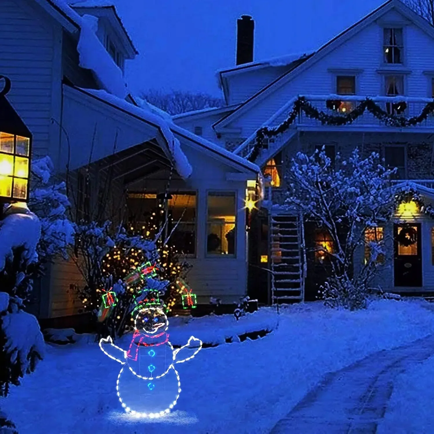 Animated Snowball Light LED Gl - огляд і ціна Bonsai Garden Ornaments