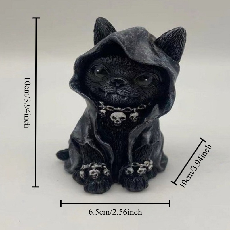Halloween Magic Cat Resin Craf - огляд і ціна Bonsai Garden Desk
