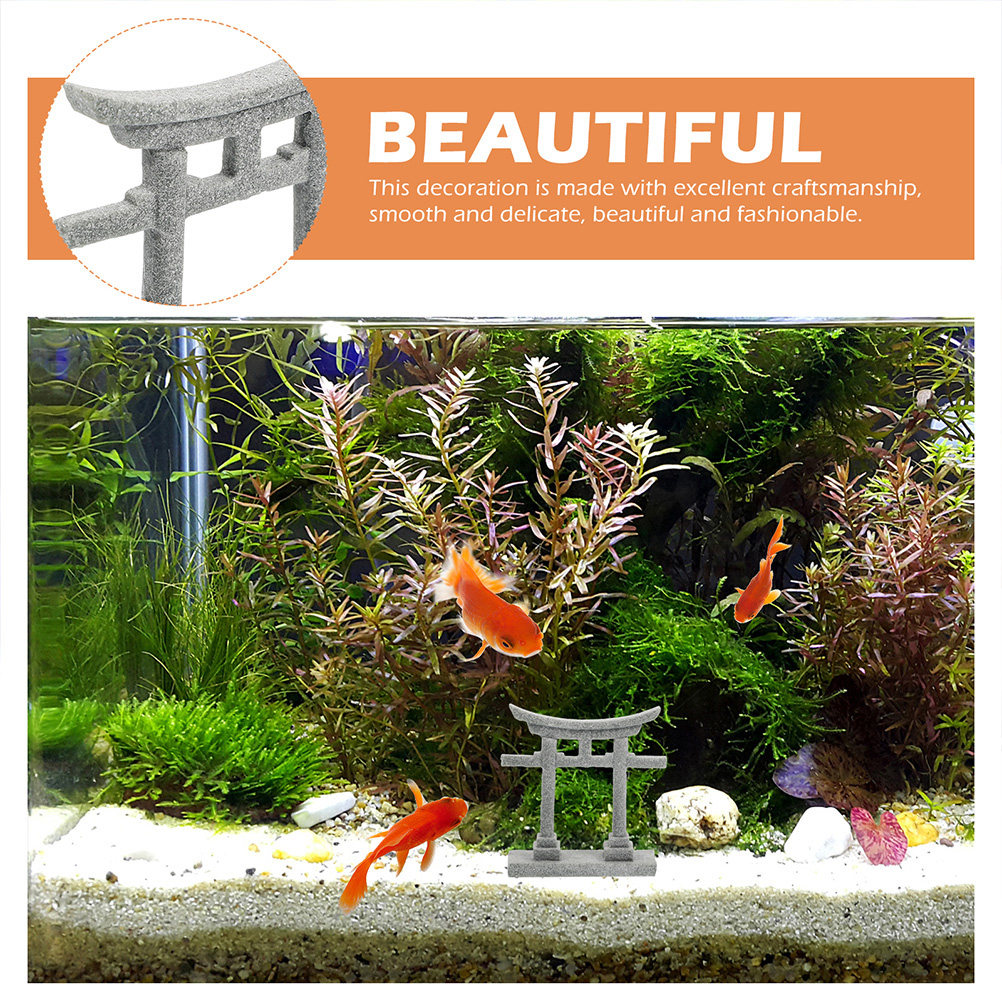 2Pcs Torii Gate Fish Tank Deco - огляд і ціна Bonsai Garden Table
