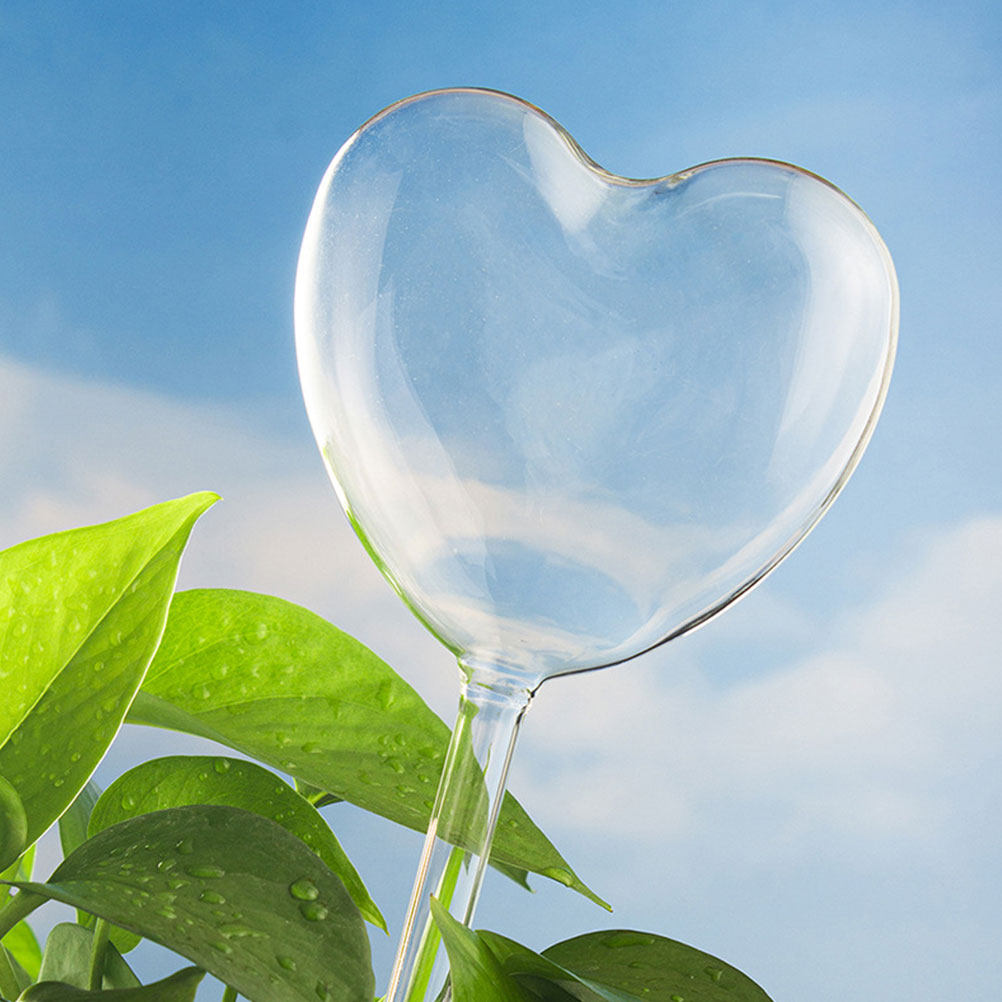 3Pcs Heart Shaped Glass Self W - огляд і ціна Bonsai Garden Pot