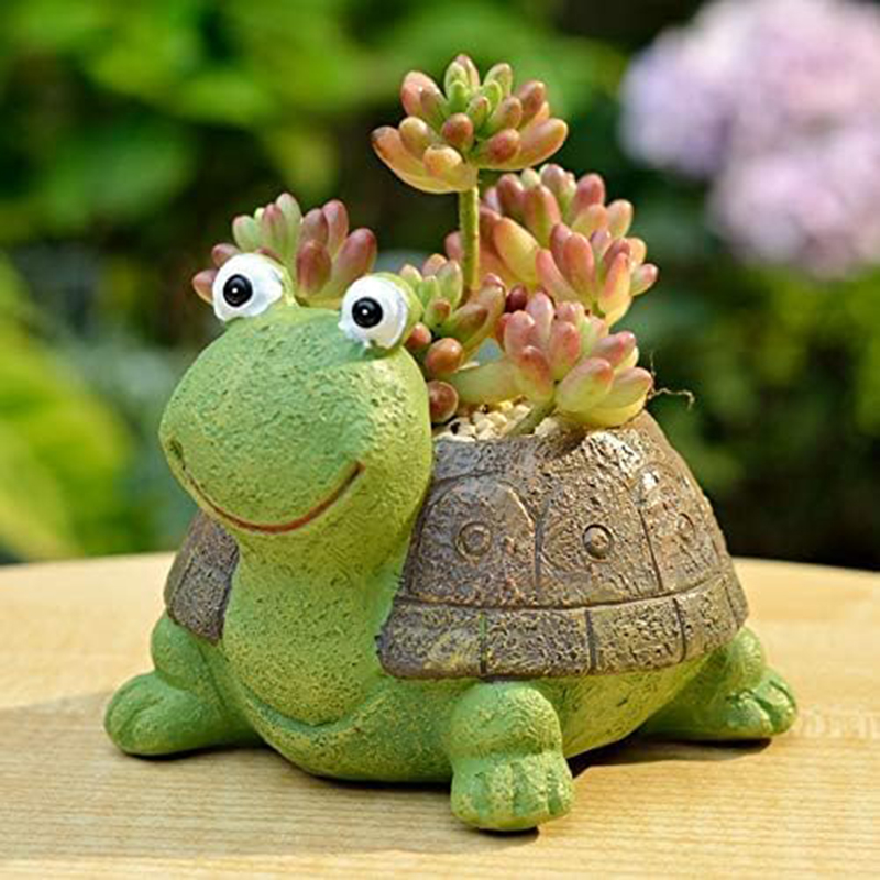 Cute Turtle Planter Succulent  - огляд і ціна Bonsai Garden Desk