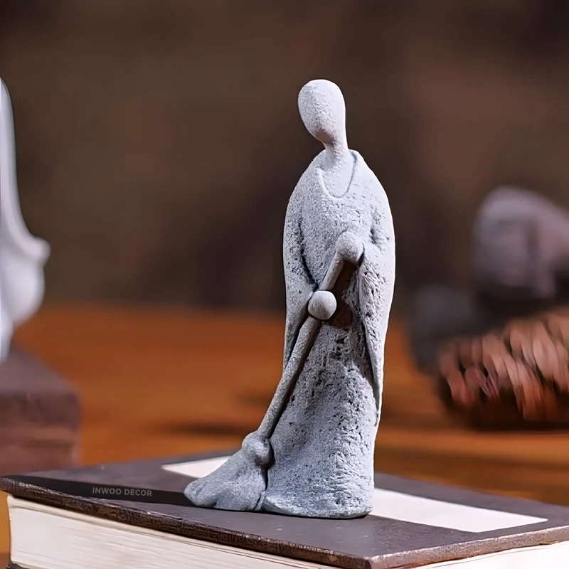 Stone Buddha Statue Little Mon - огляд і ціна Bonsai Garden Desk