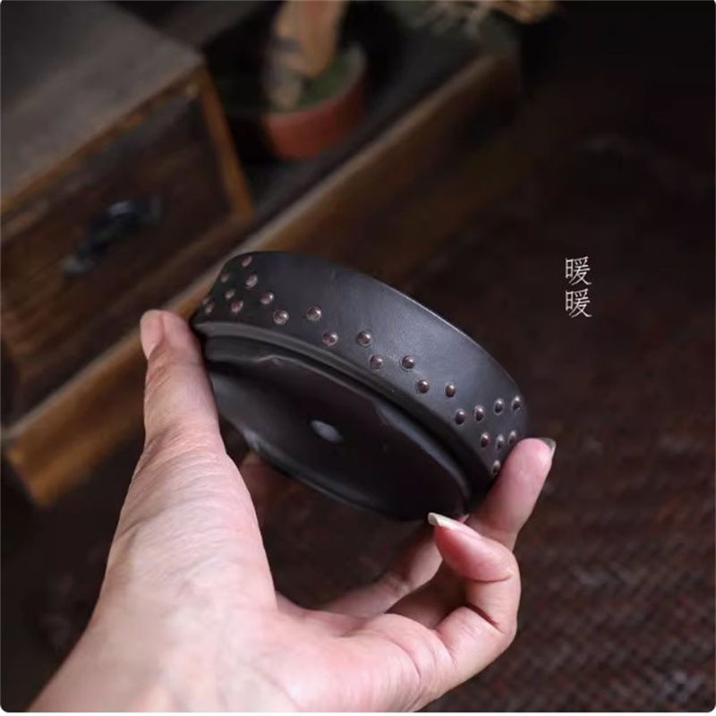 Ceramic Round Bonsai Pot, Drum - огляд і ціна Bonsai Garden Table