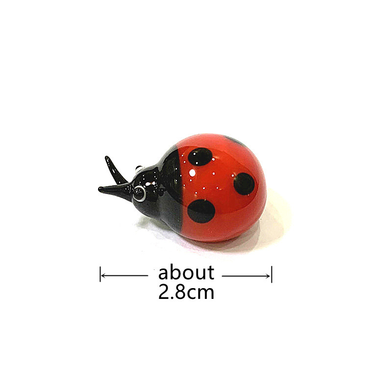 Colorful Mini Glass Ladybug Fi - огляд і ціна Bonsai Garden Table