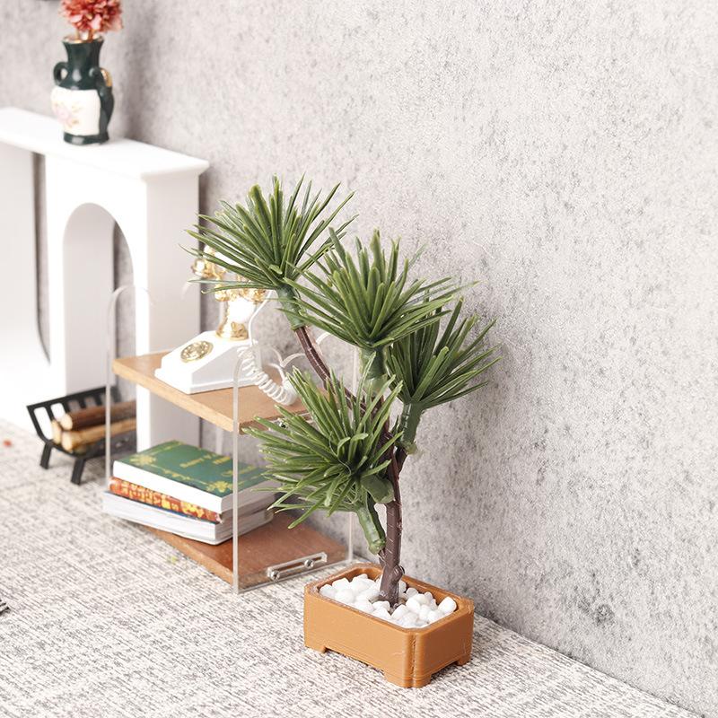 1Pcs 1/12 Dollhouse Simulation - огляд і ціна Bonsai Garden Ornaments