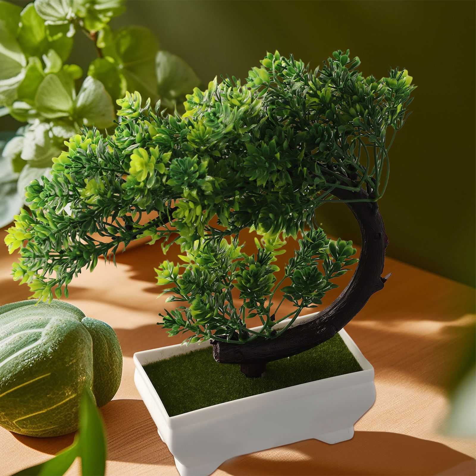 Plastic potted bonsai ornament - огляд і ціна Bonsai Garden Desk