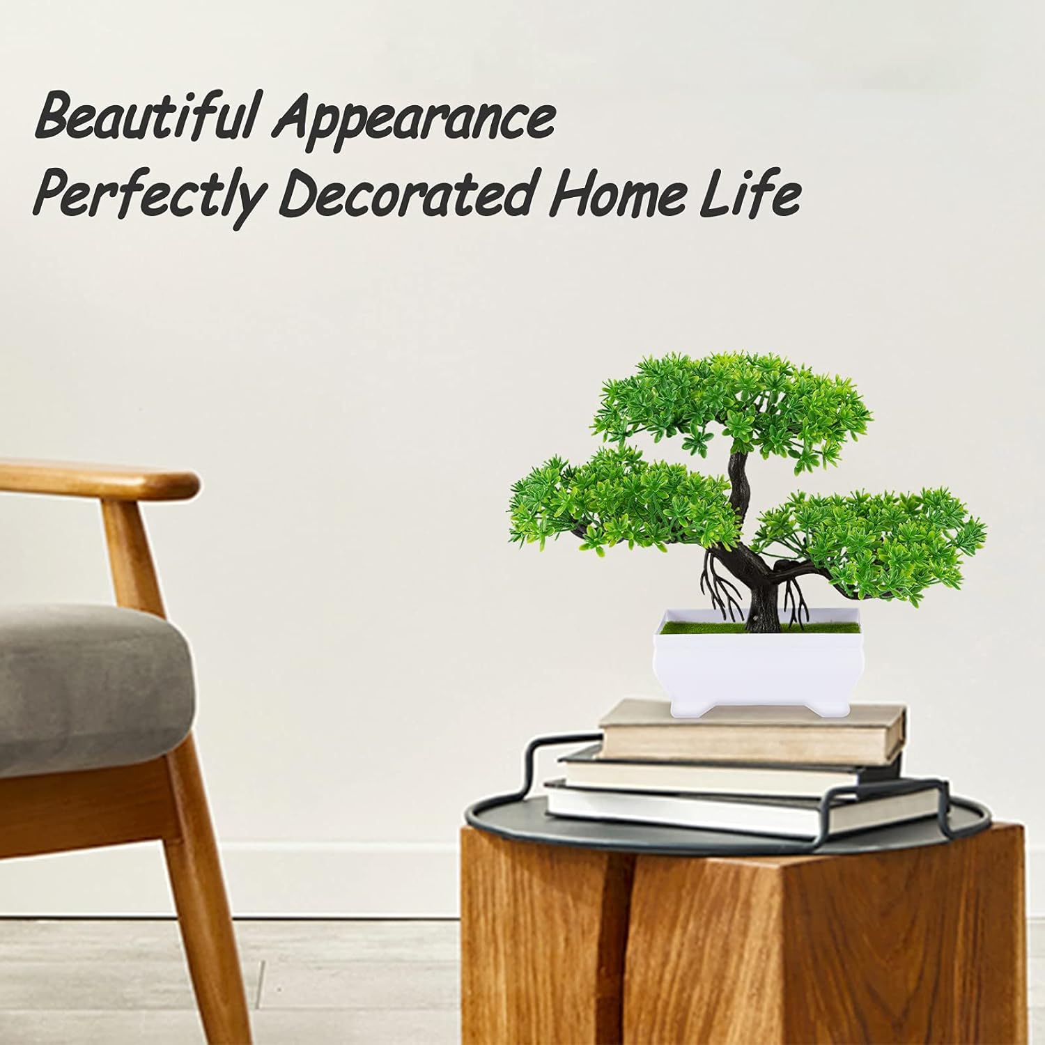 1Pcs Green Artificial Plants B - огляд і ціна Bonsai Garden Table