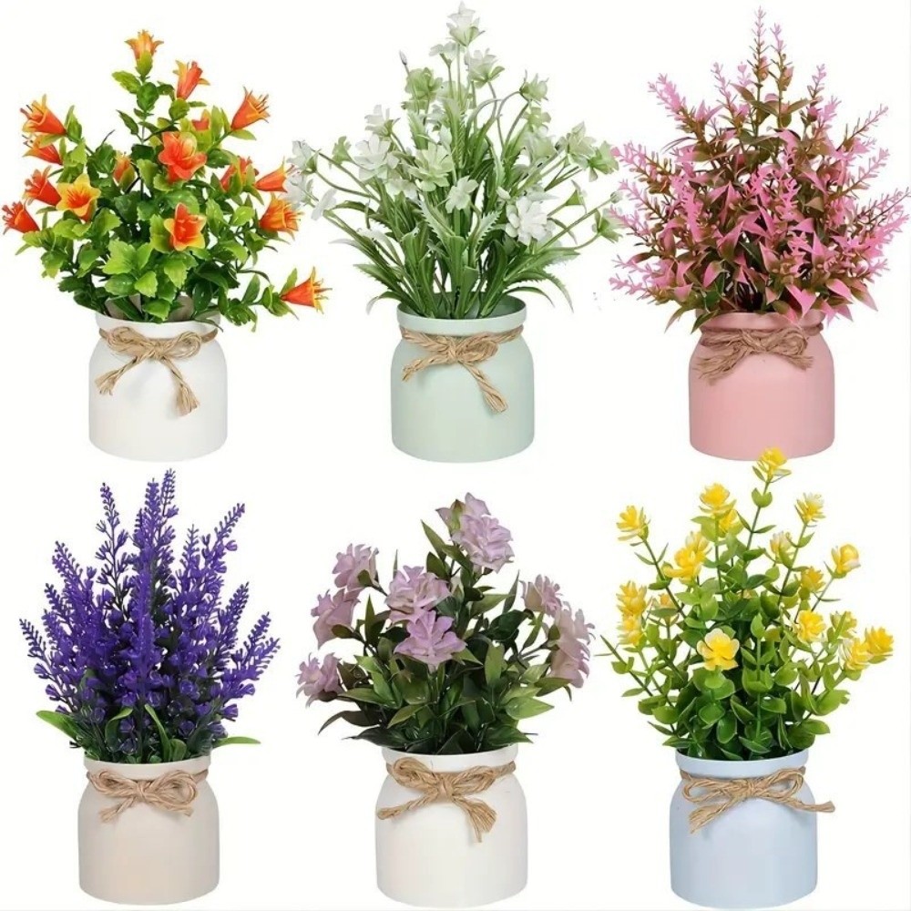 New Fake Potted Flowers Evergr - огляд і ціна Bonsai Garden Table