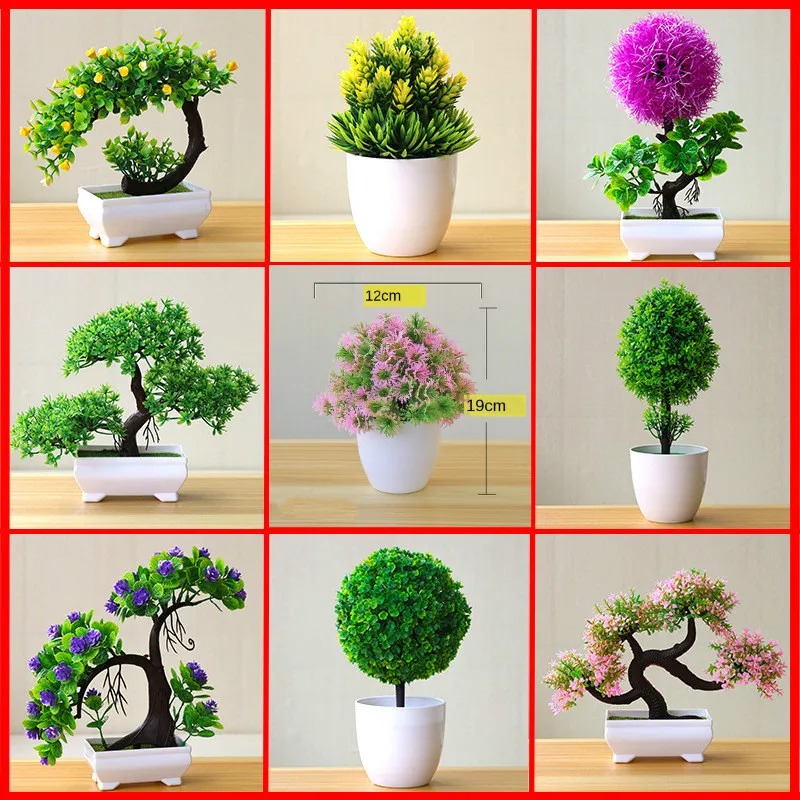 Artificial Small Tree Potted P - огляд і ціна Bonsai Garden Table