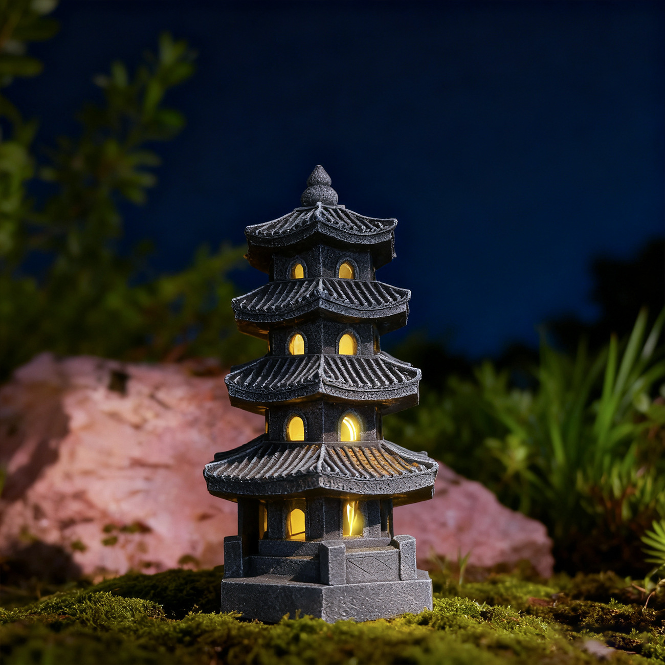 Cross-border New Solar Stone T - огляд і ціна Bonsai Garden Ornaments