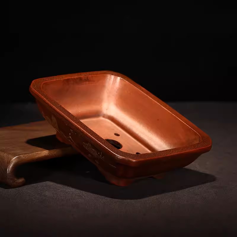 Purple Sand Round Rectangle Pl - огляд і ціна Bonsai Garden Table