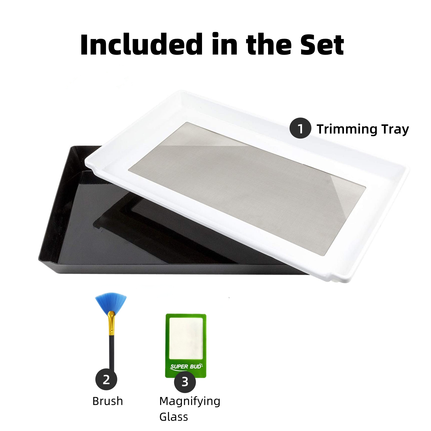 2-in-1 Trimming Tray Harvest T - огляд і ціна Bud Scissors Fine