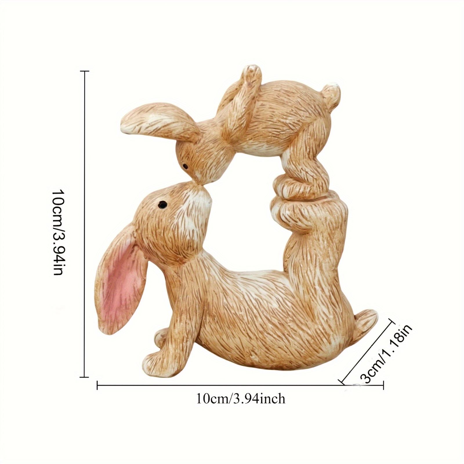 Garden Resin Kissing Bunny Sta - огляд і ціна Bonsai Garden Desk