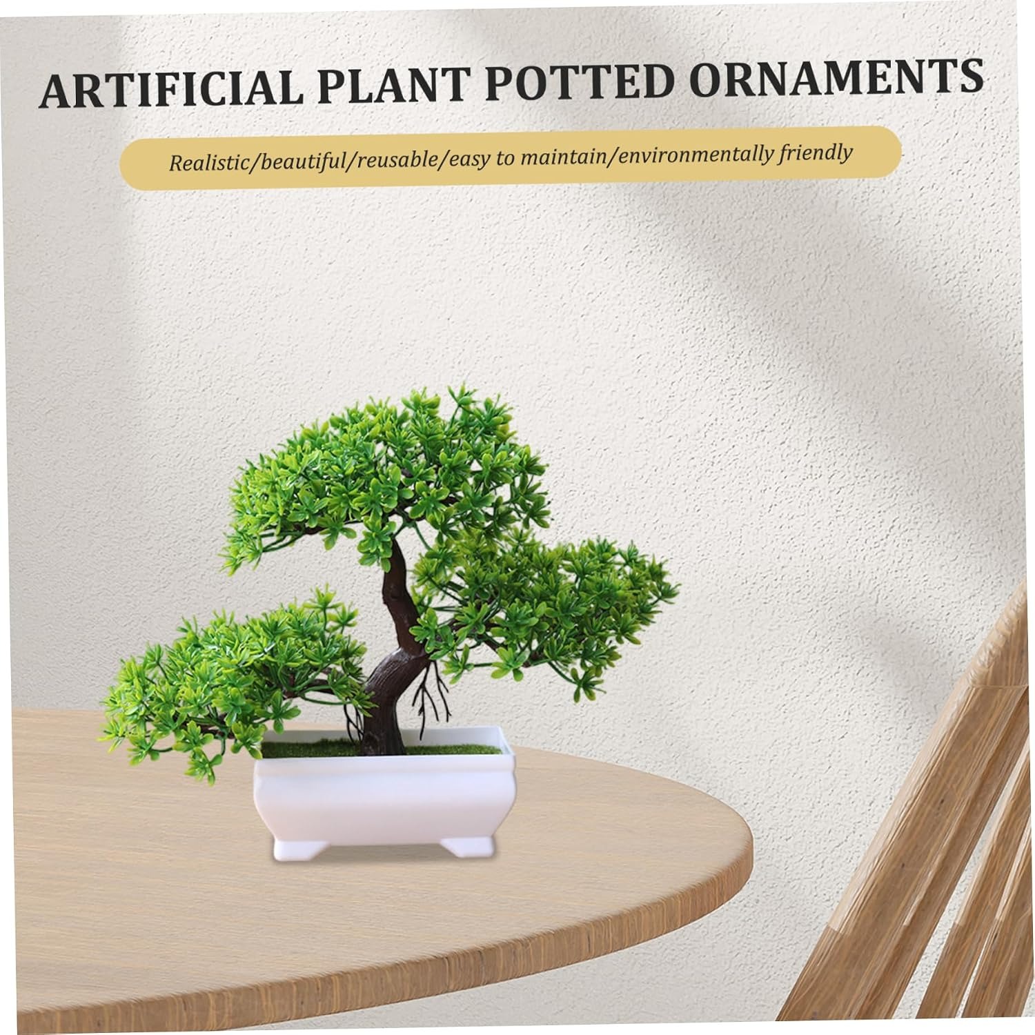 1/2Pcs Artificial Bonsai Tree  - огляд і ціна Bonsai Garden Table